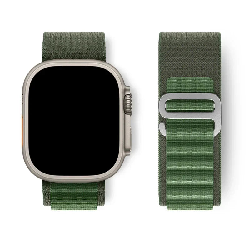 Alpine Loop for Apple Watch Ultra 2 Band 44mm 45mm 49mm 40mm 41mm 42mm nylon Trail bracelet correa Series 10 9 8 7 6 5 se Strap