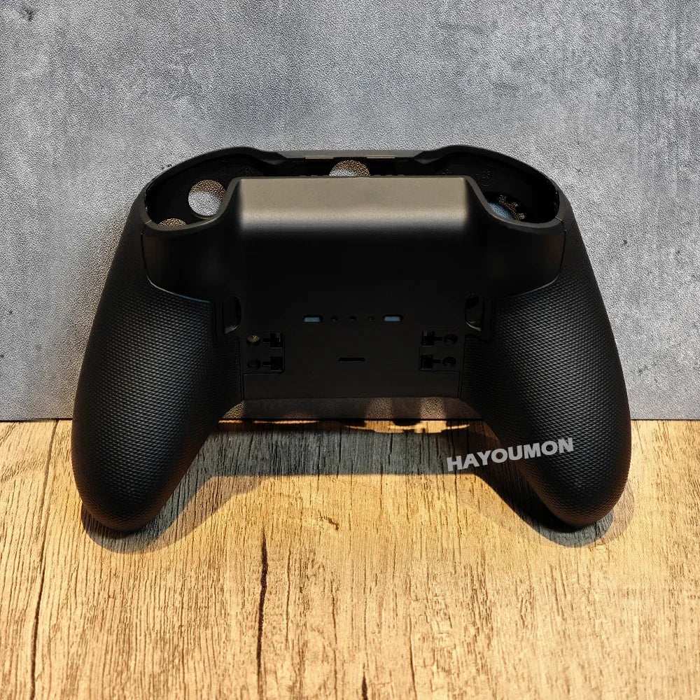Front Back Full Housing Shell Faceplate Cover Replacement for Xbox Elite Series 2 Controller Shell Case Cover Black White