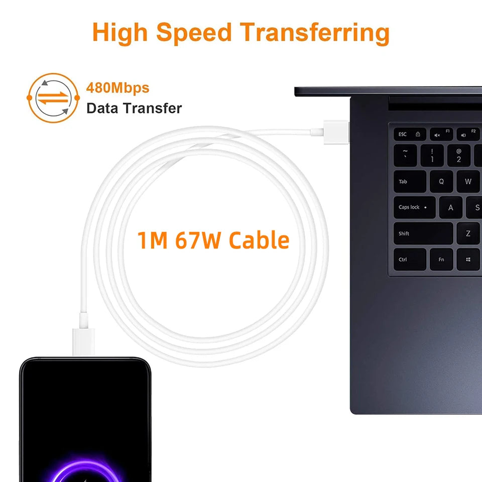 Oirginal XIAOMI 45W Charger Type C Turbo Charge Fast Charging Adapter Redmi Note 15 14 13 12 11 X Pro 10t Poco M7 X7 K40 Pad 6