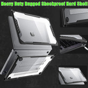 TPU Bumper Case Shockproof Hard Shell& Keyboard Protector For MacBook Air 13.6 Inch 2026-2022 M5 M4 A3240 / M3 A3113 / M2 A2681