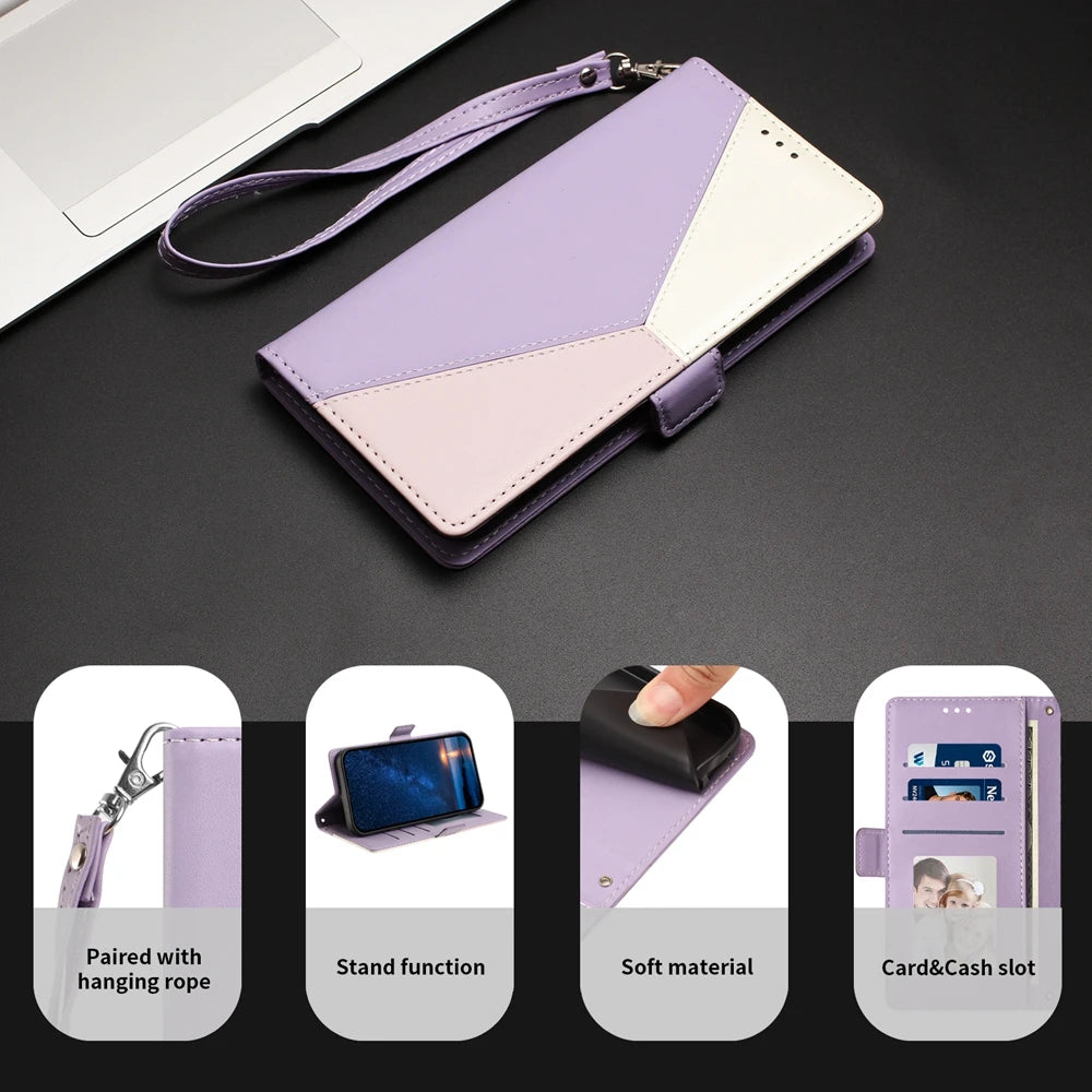 New Magnetic Flip Leather Wallet Card Case For Moto G Stylus Power Play GStylus GPower GPlay 2026 2021 2022 2023 2024 2025 4G 5G