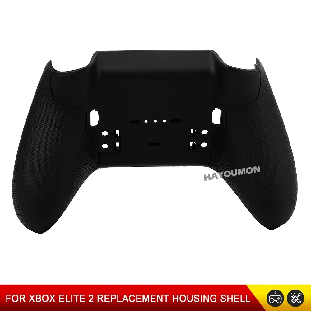 Front Back Full Housing Shell Faceplate Cover Replacement for Xbox Elite Series 2 Controller Shell Case Cover Black White