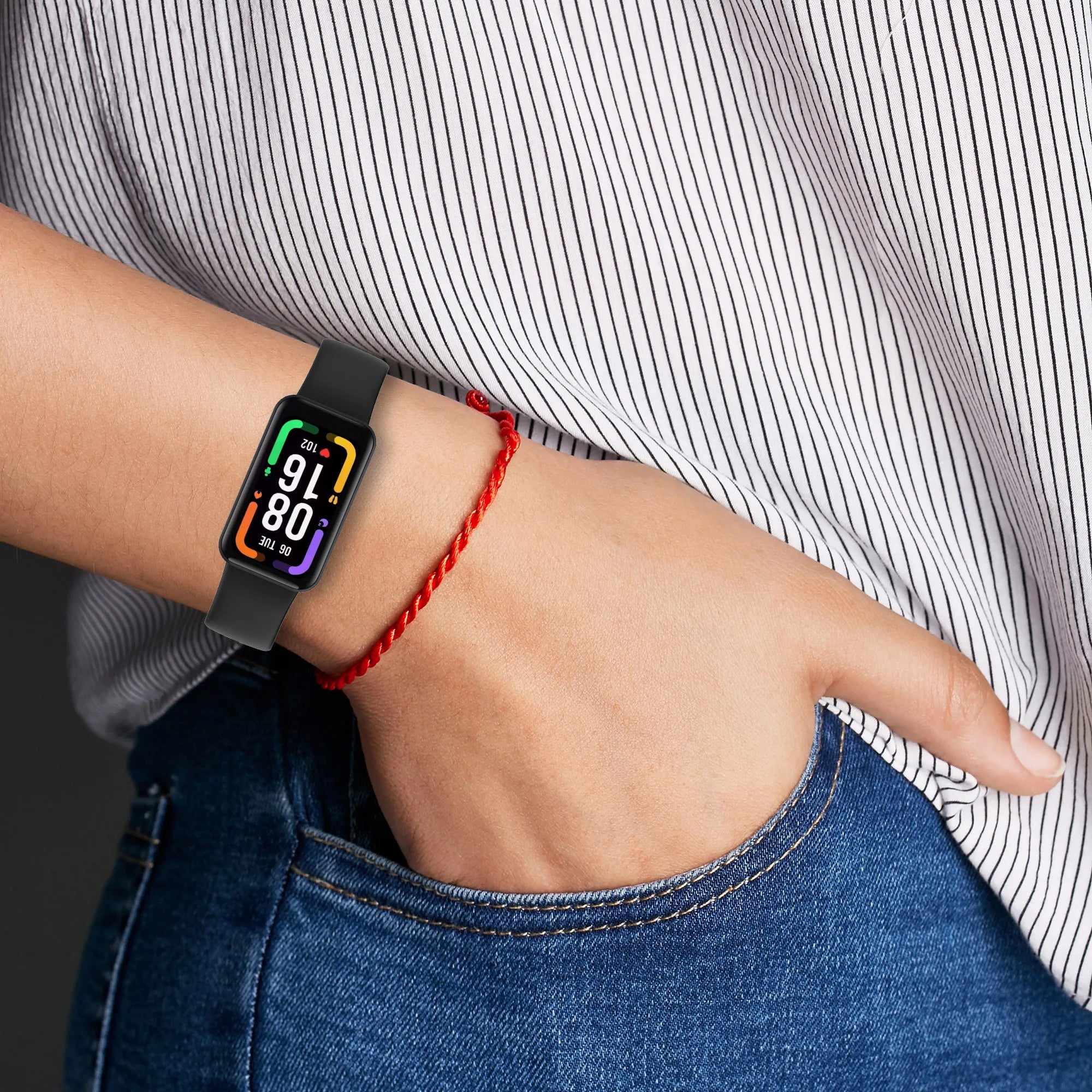 Silicone WatchBand Strap For Redmi Smart Band Pro Original SmartWatch Band WristBand Redmi Band Pro Watchstrap Bracelet Belt Hot
