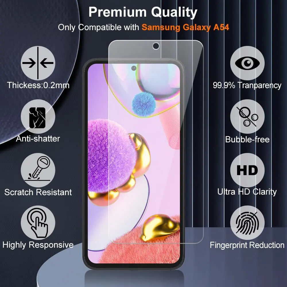1-3PCS 9H Full Coverage Tempered Glass for Samsung Galaxy S25 FE S24 Screen Protector For Samsung S25 Plus S23 Ultra glass Film