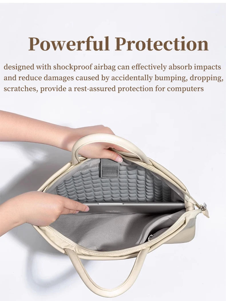 Laptop Bag 14 15.6 Inch Business Carring Briefcase Handbag for Macbook Air 13 Pro 16 M6 Huawei Xiaomi Surface Dell HP ASUS Acer
