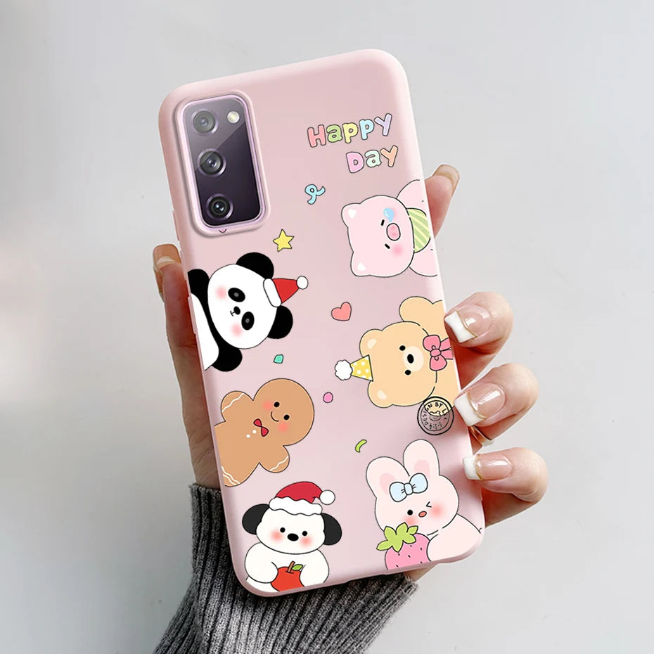 Case For Samsung Galaxy S20 FE Cover Candy Soft Silicone Phone Back Fundas For Samsung S20 Plus GalaxyS20 Ultra S20FE S 20 Cases