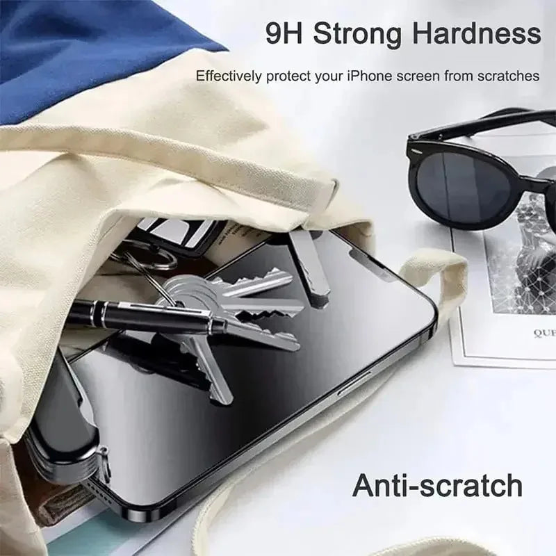 3-5PCS Anti-Spy Glass for iPhone 15 14 13 12 11 Pro Max Mini X XS XR 7 8 16 Plus Privacy Screen Protector For iPhone SE 2020