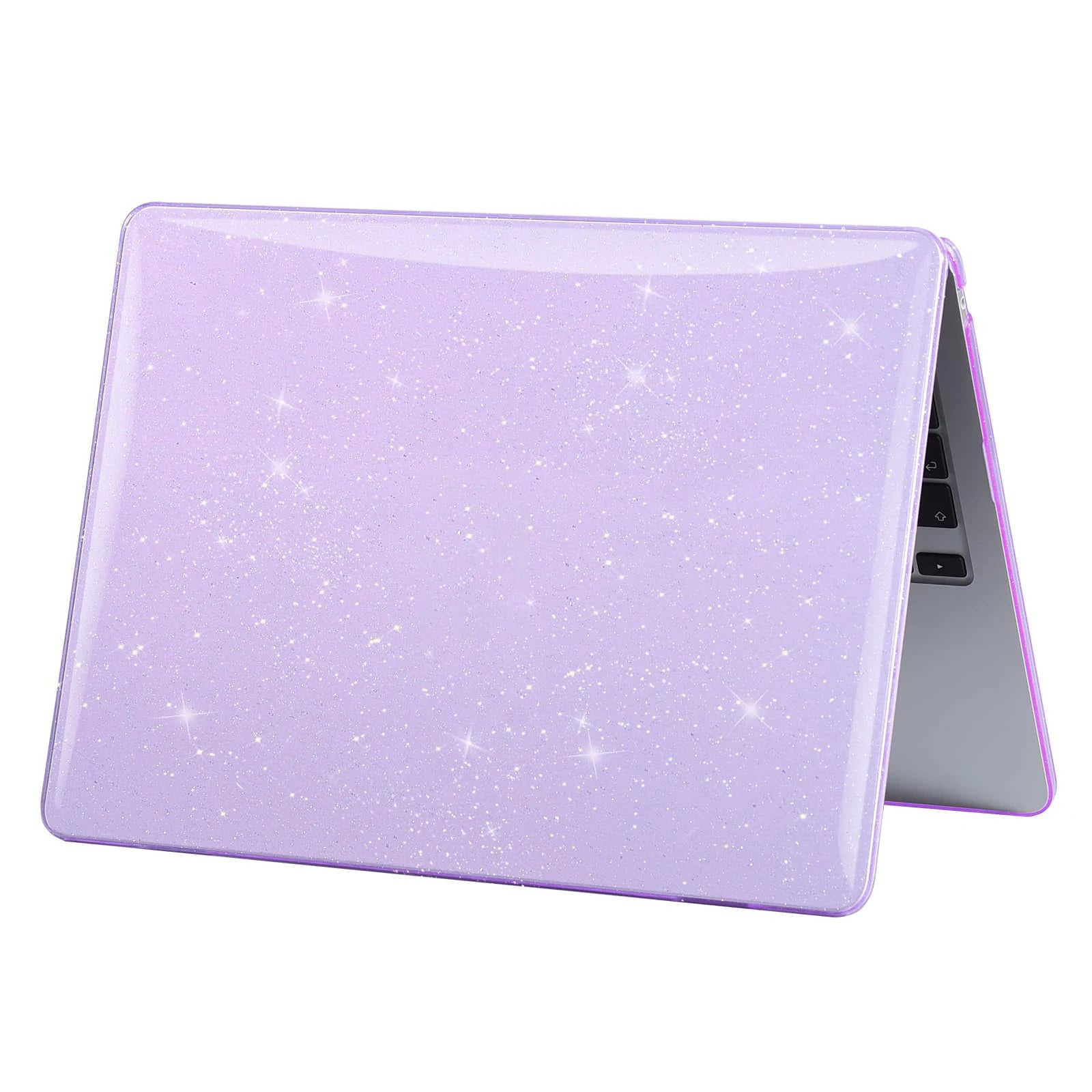 EooCoo Case for MacBook Air 13 inch M4 2025 2024-2022 Release M3 M2 A3240 A3113 A2681 for Mac Air 13.6 inch Glitter Hard Shell