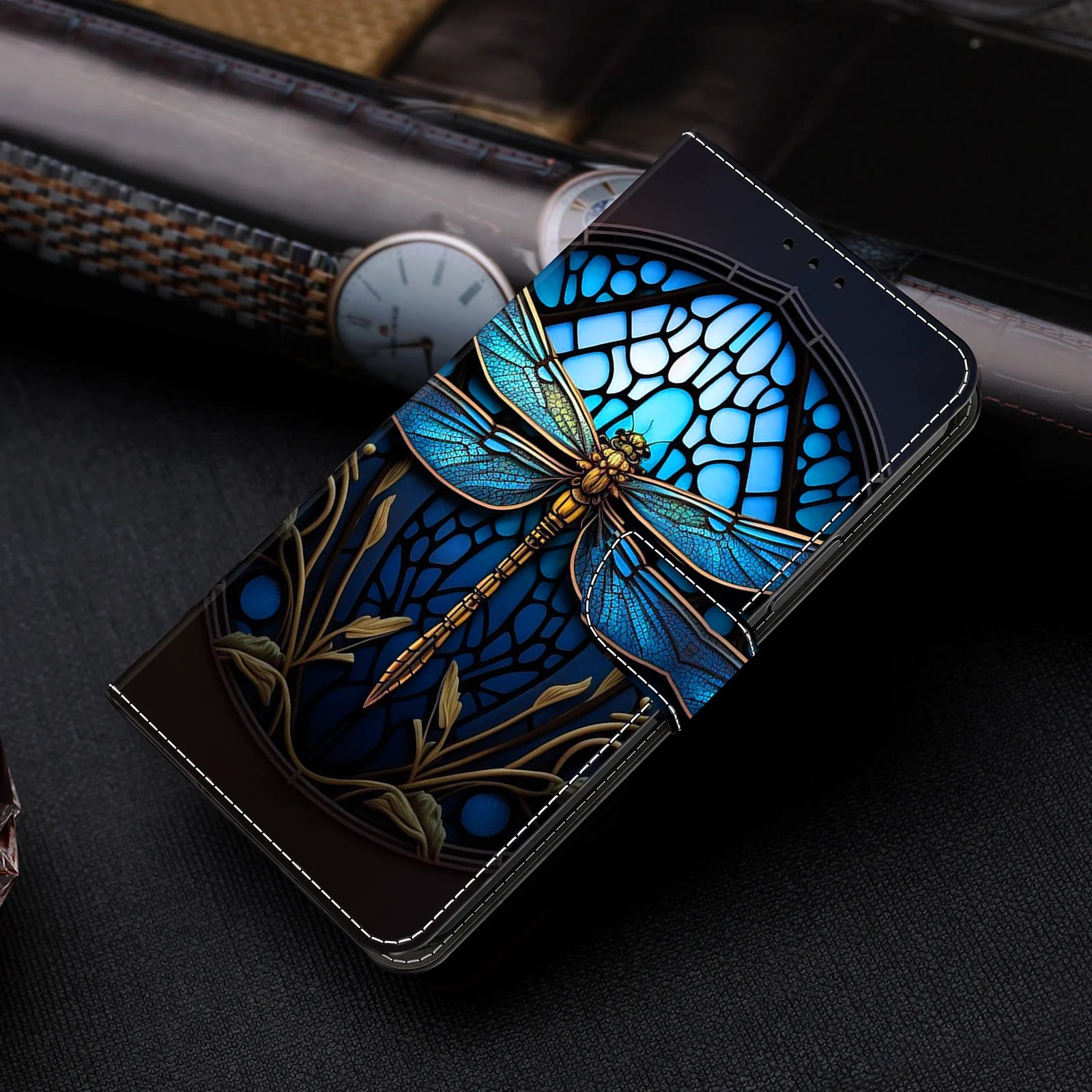 3D Magnetic Flip Leather Wallet Case For Samsung Galaxy S25 S24 S23 S22 S21 S20 S10 S10e S9 S8 Plus Ultra FE EDGE 4G/5G