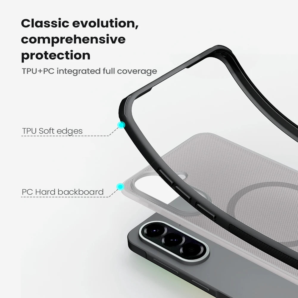 Nillkin For Samsung Galaxy A57 5G Case Magnetic Super Frosted Shield Pro Hard PC Adapt Matte Full Protection Back Cover Case