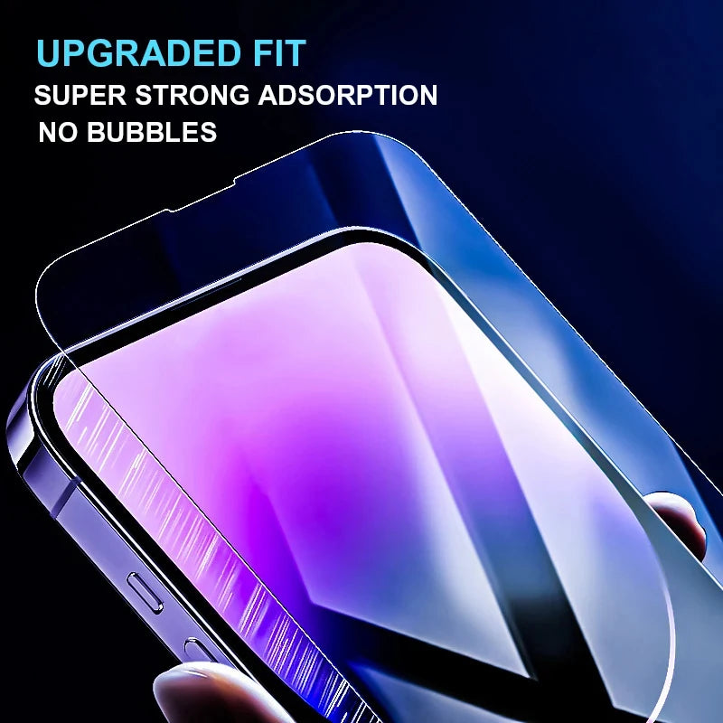 5pcs Tempered Glass for iPhone 17 16 15 14 13 12 Pro Max Screen Protector for iPhone 12Mini 13Mini 14 Plus 14Pro Glass 16Pro Max