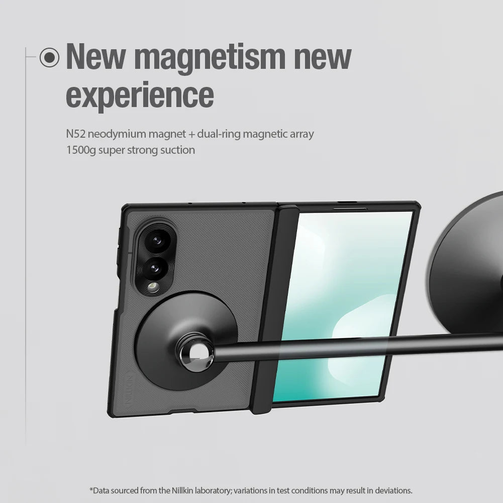 Magsafe Case For Samsung Galaxy Z Fold 8 Fold8 5G Nillkin Frosted Fold Prop Fonrt + Back Magnetic Cover