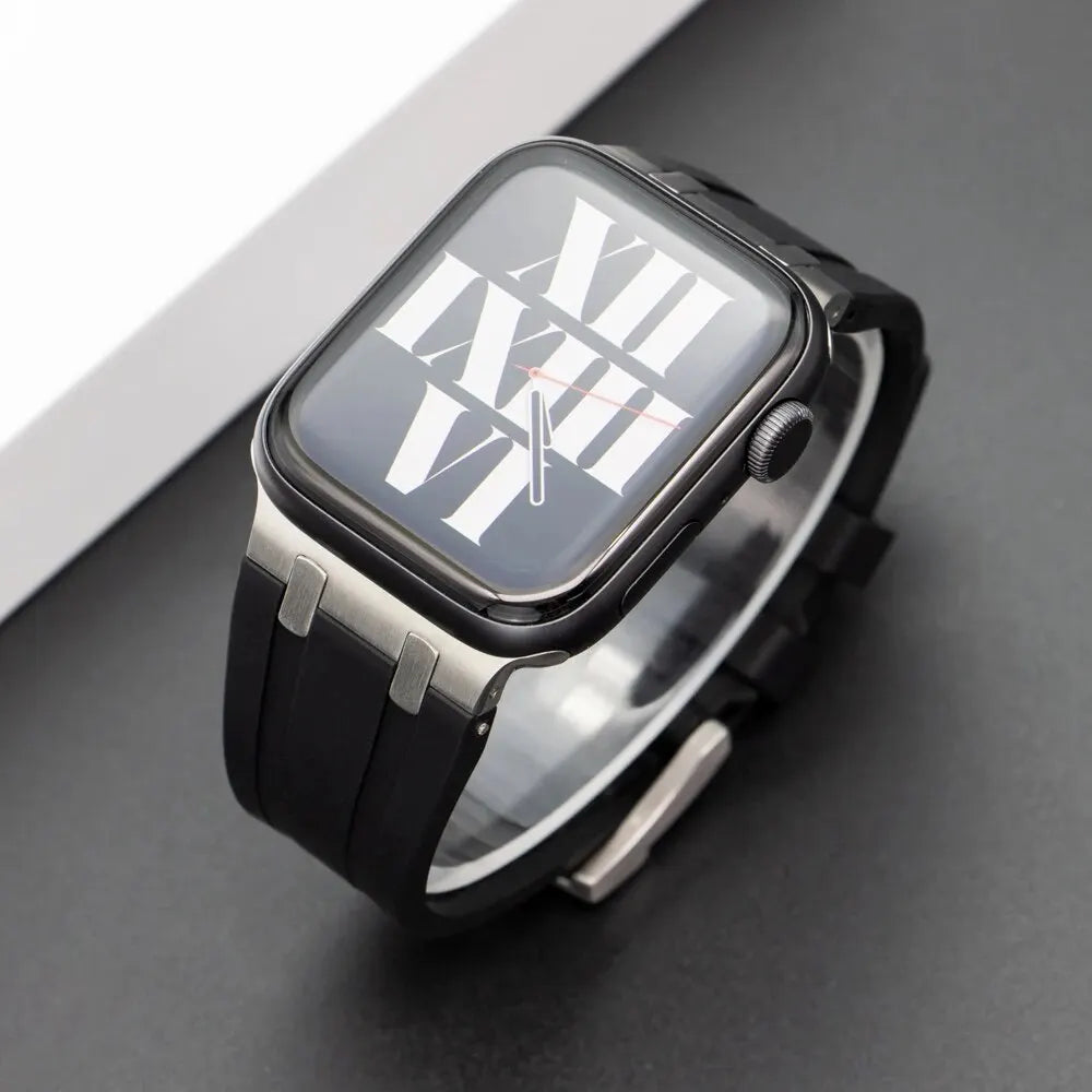 Silicone For Apple Watch Ultra 49mm Sports Rubber Strap For iWatch 8 7 6 5 4 SE 42mm 44mm 45mm 41mm 40mm 38mm Bracelet