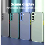 ARMOR Shockproof Matte Case for Samsung Galaxy S20 S21 FE S22 Plus S23 S24 S25 Ultra 5G Bumper Back Cover