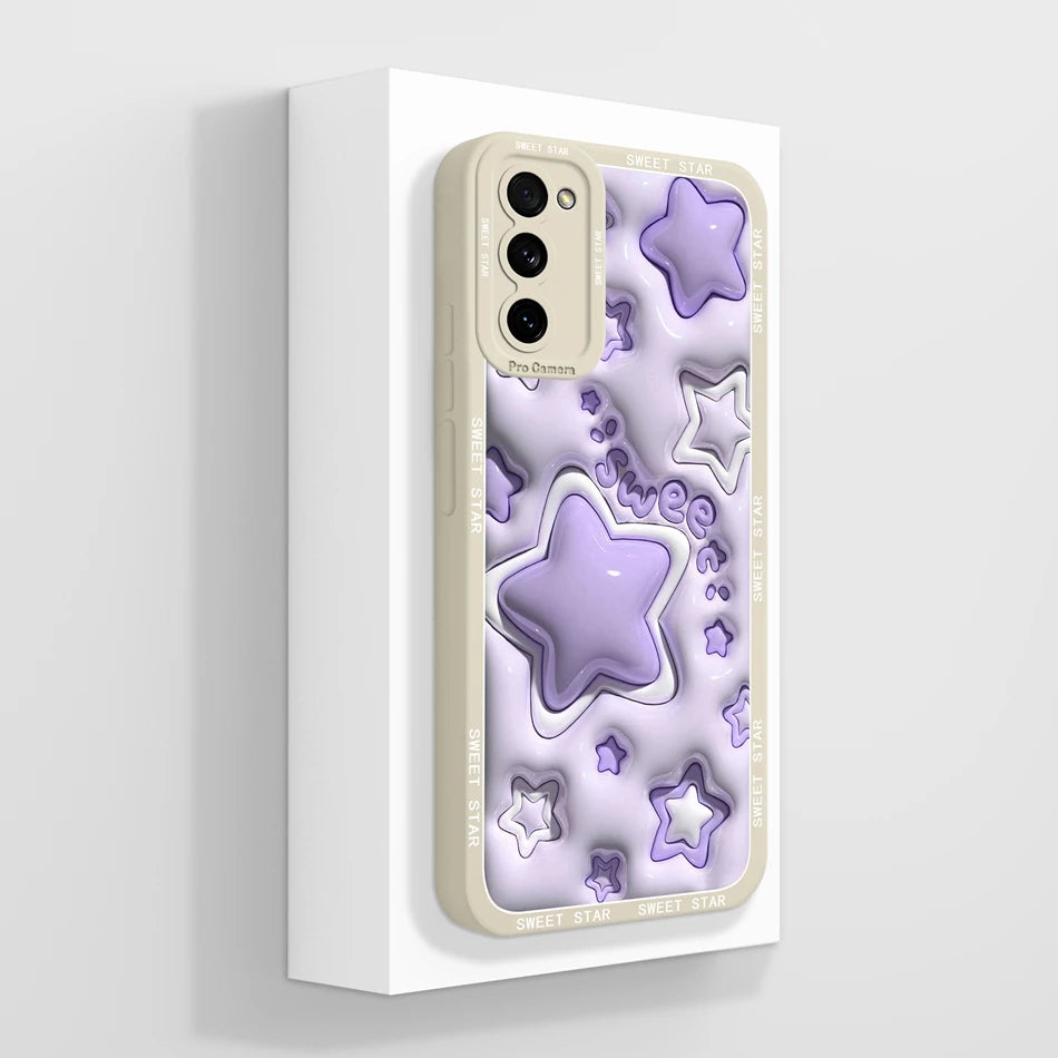 For Samsung S20 FE Ultra Phone Case Cute Back Cover For Galaxy S 20 S20FE S20Ultra Soft Liquid Silicone Full Protection Fundas