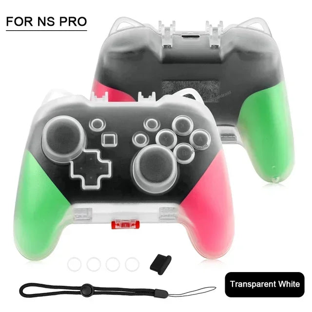 Transparent Handle Protective Storage Case for XBOX Series S/X Controller Dust-proof Cover Shell for PS5/Switch Pro Gamepad