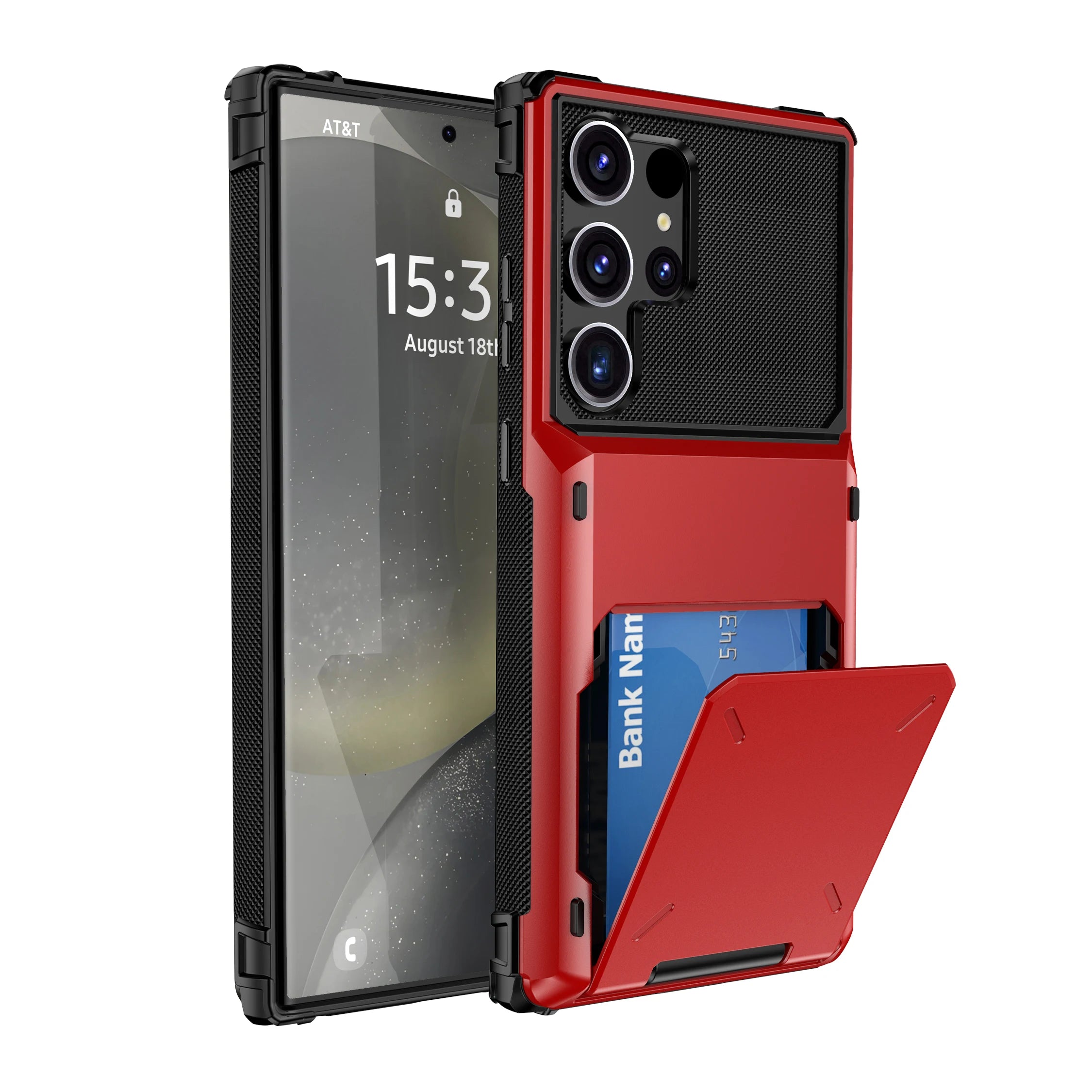 Wallet Card Slots Case for Samsung Galaxy S26 S25 S24 S23 S22 S21 S20 S10 Nore 20 10 FE Ultra Edge Plus Phone Cover Shockproof