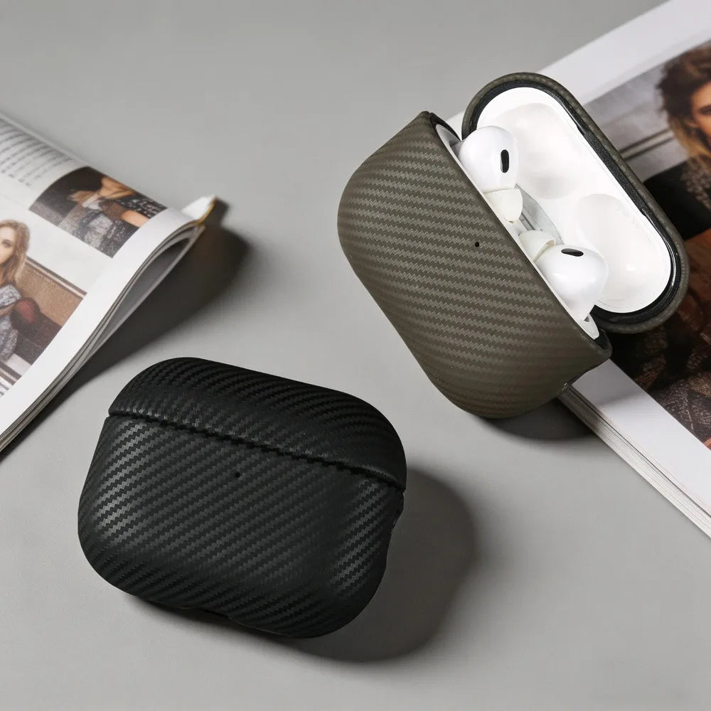 Genuine Leather Case For AirPods 5 Cases Handmade Wireless Bluetooth Earphone Protective Sleeve For AirPods 4 Pro 3 Pro 2