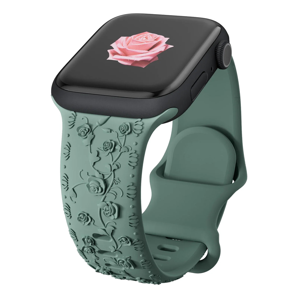 Silicone Strap for Apple Watch Band 40mm 41mm 42mm 44mm 46mm 45mm 49mm 38mm Correas Bracelet iWatch Series 10 9 8 7 6 SE Ultra 2