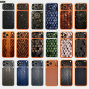 BC05 for Apple iPhone 17 Pro Max /17 Pro/Air Camera with Battery Skin Wrap 3D Colorful Rear Protective Sticker Film