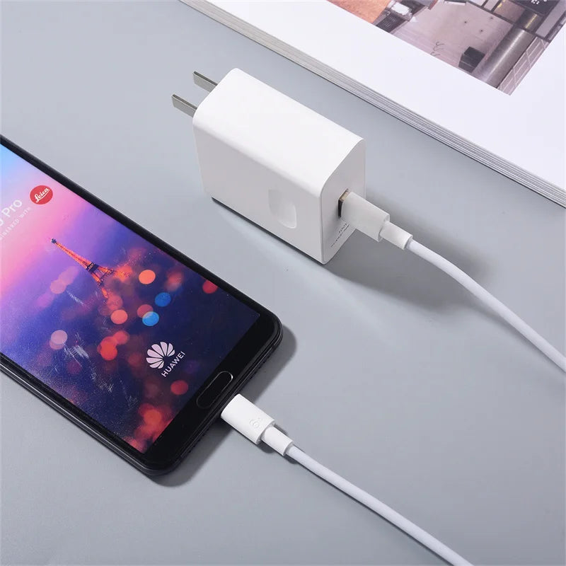 Huawei 100W EU US Charger Super Charge Fast Wall Adapter 6A 1/1.5M Type C Cable For Pura 80 70 Ultra/Pro Mate70 Pro+ Nova 14 13
