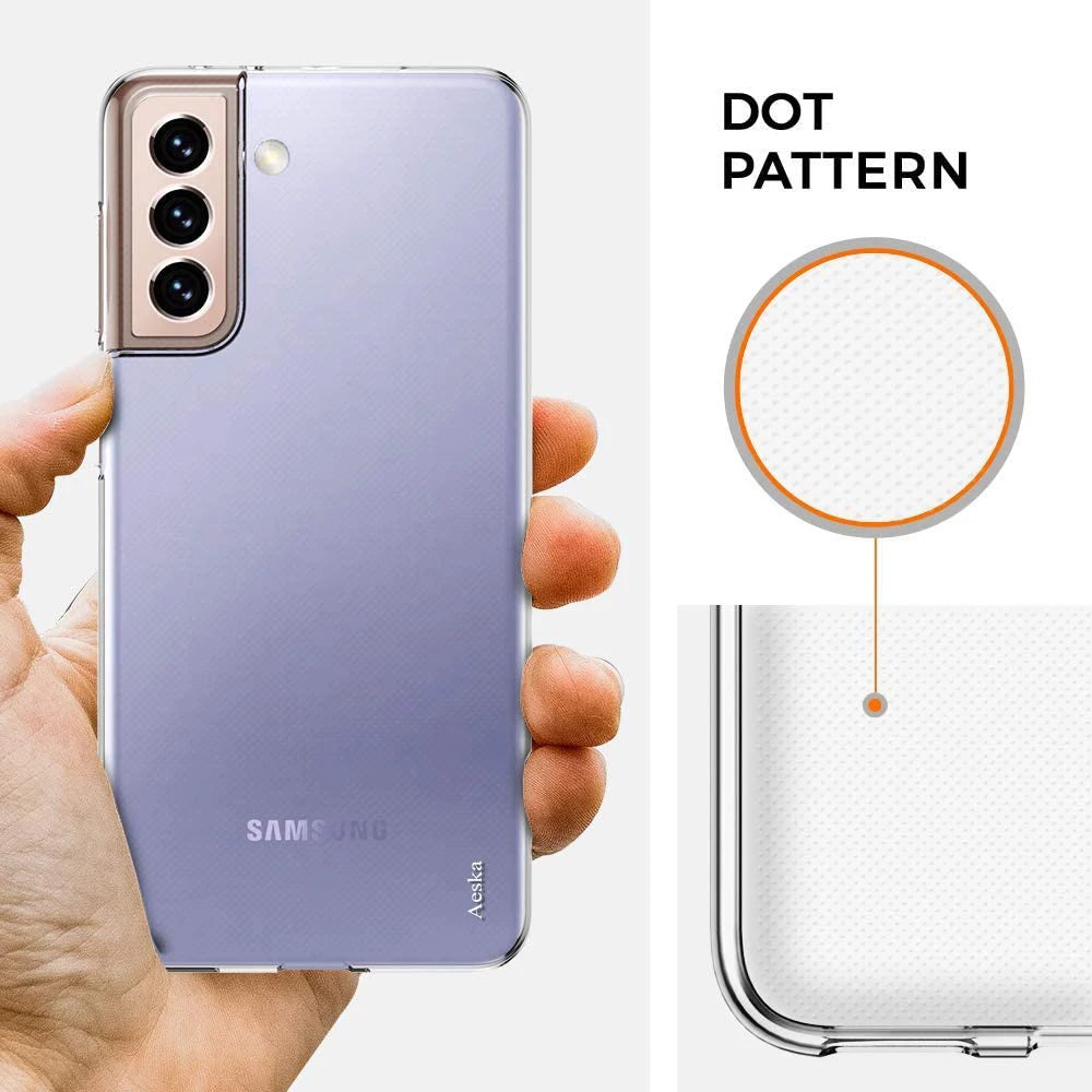 Transparent Case For Samsung Galaxy S22 S23 S21 Ultra S20 FE Plus A55 A16 A36 S25 A56 A26 A52 A54 A57 5G S24 Silicone Cover