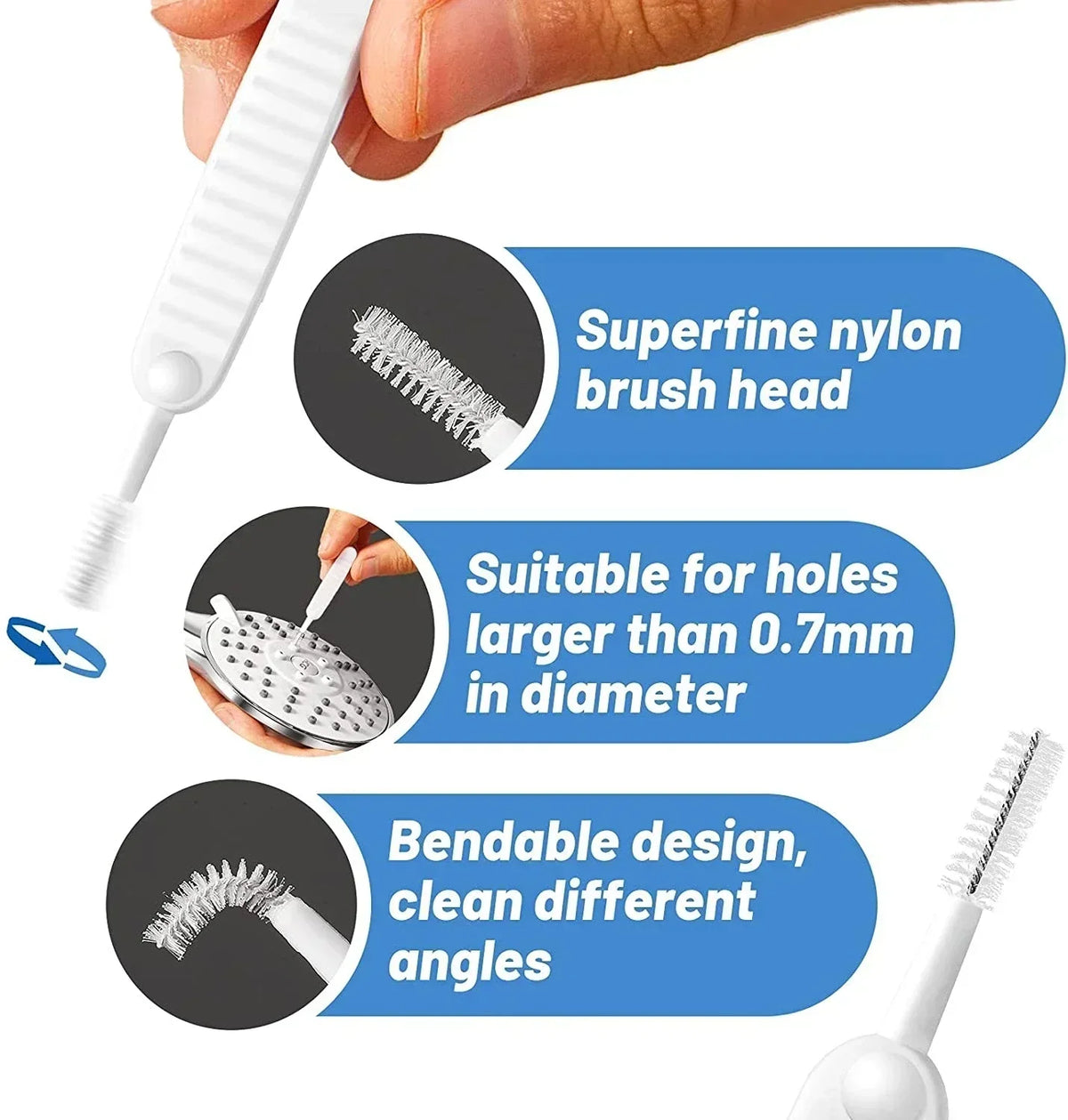 10/1Pcs Cell Phone Charging Port Dust Plug with Cleaning Brush for iPhone 15 Pro Max Plus Samsung Xiaomi iOS Type C Cleaner Set