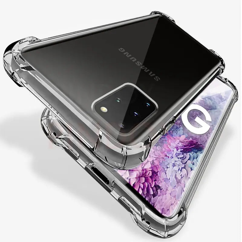 Thick Shockproof Case For Samsung Galaxy S22 S21 S20 S23 S24 S25 Ultra S10 Plus Phone Case Samsung Note 10 9 8 Silicone Cover
