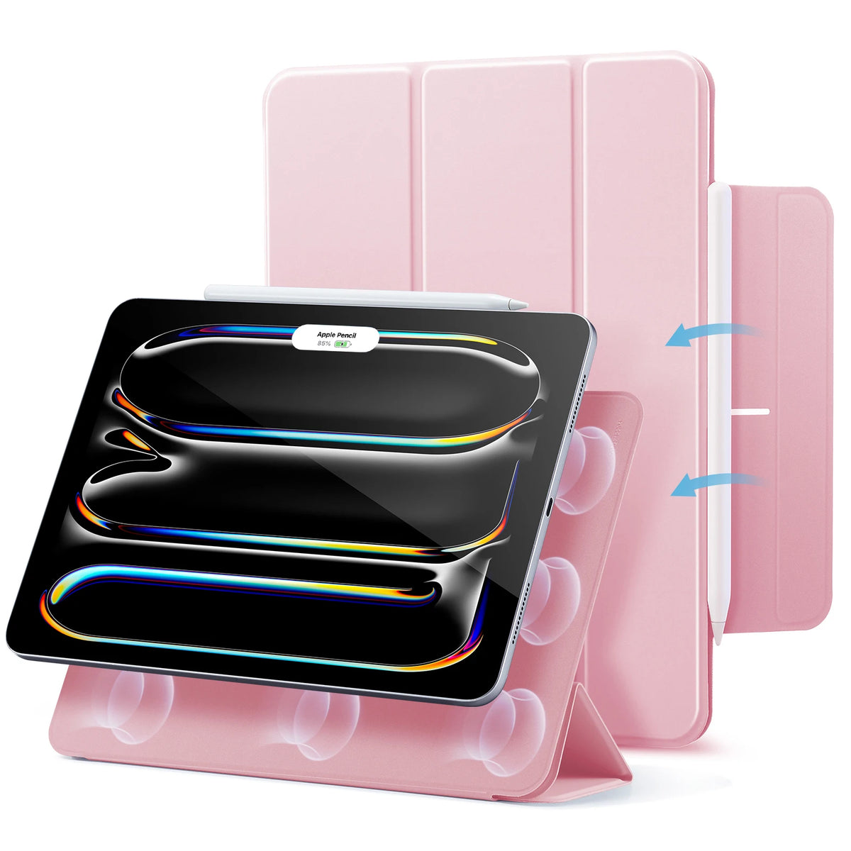 ESR for iPad Pro 13 Inch Case (M5/M4) Rotating Case with Removable Magnetic Cover Shift Series for iPad Pro 13 2024/2025