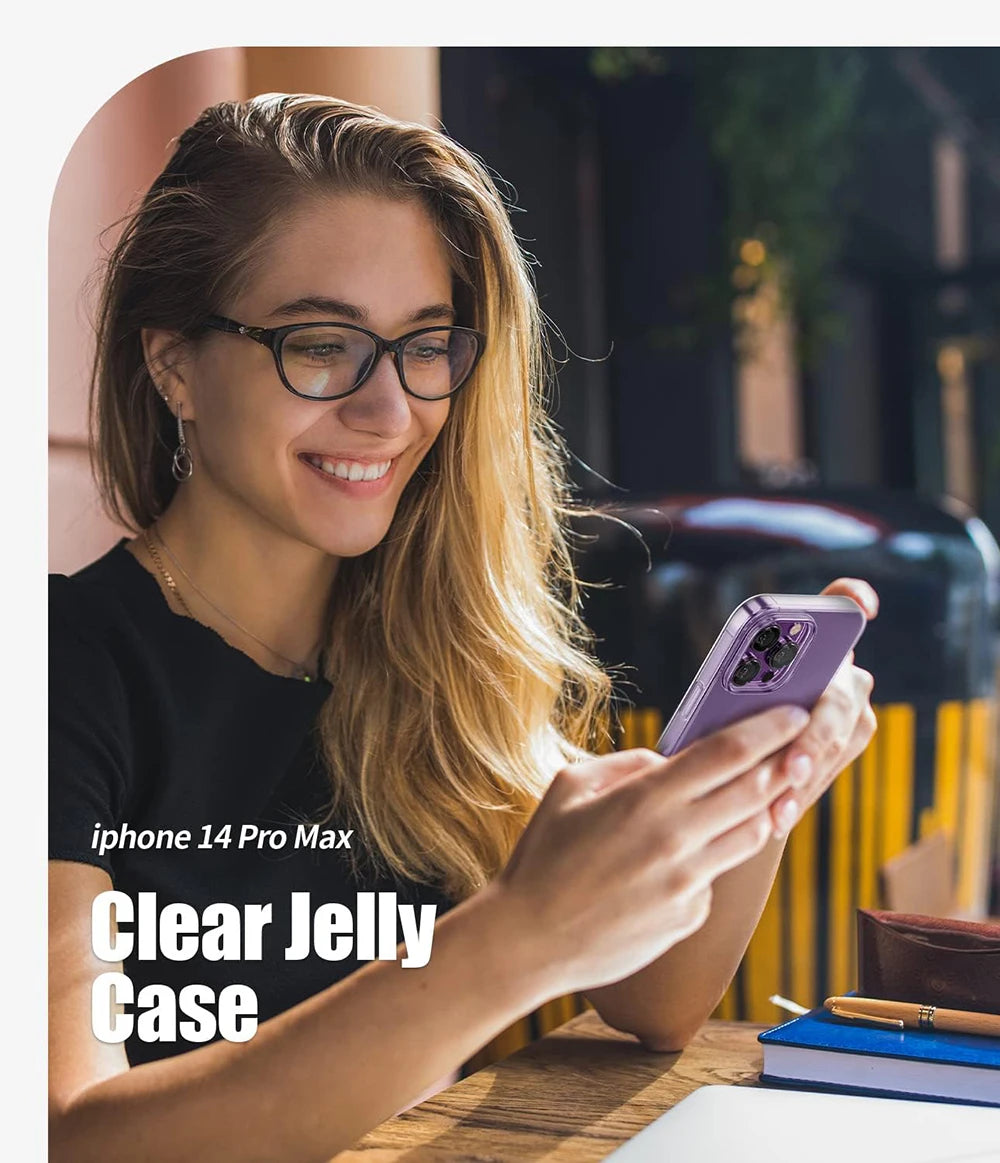 ORIGINAL SILICONE PHONE CASE FOR IPHONE 15 14 PLUS 13 12 MINI 11 PRO MAX ULTRA THIN SOFT CLEAR RUBBER SHELL JELLY BACK COVER TPU