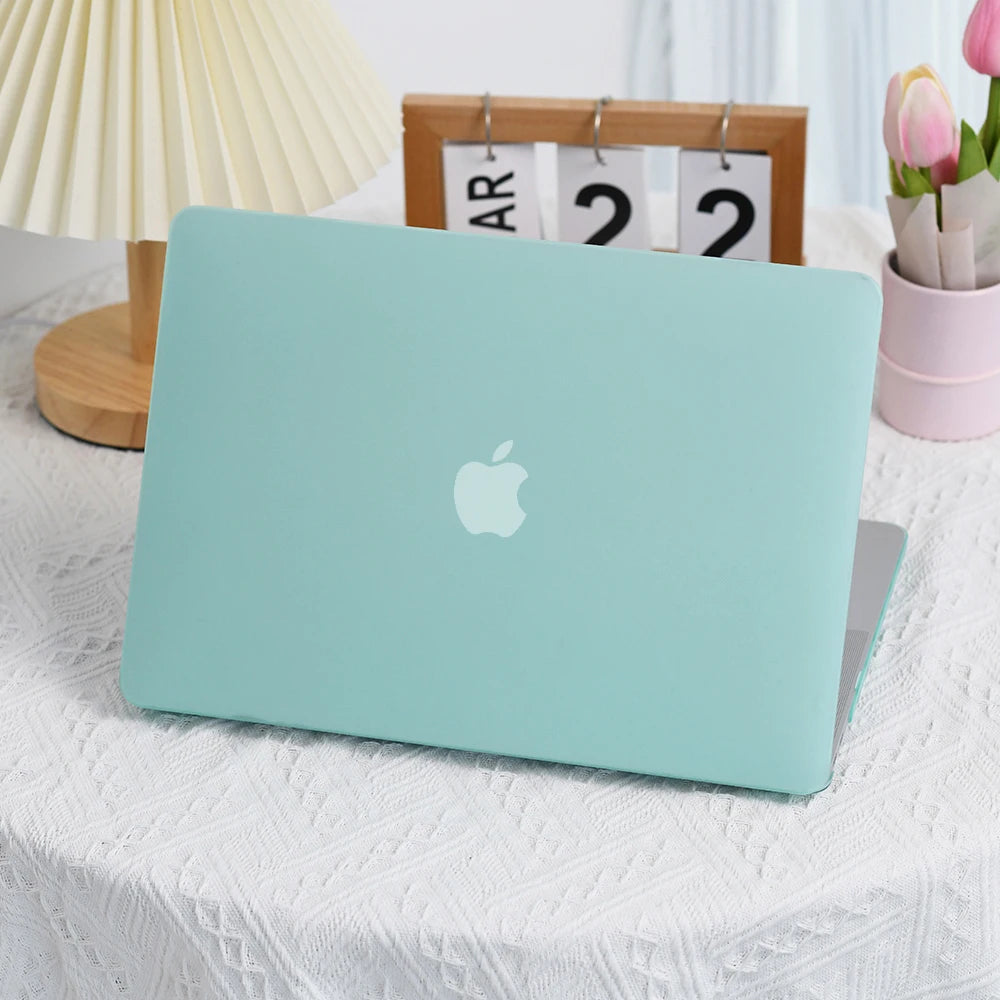 Frosted Laptop Case For Macbook Air 13 A2337 A1466 For Mac M1 Chip Pro 13 A2338 For Macbook Pro 14.2 16.2 Matte Protective Cover
