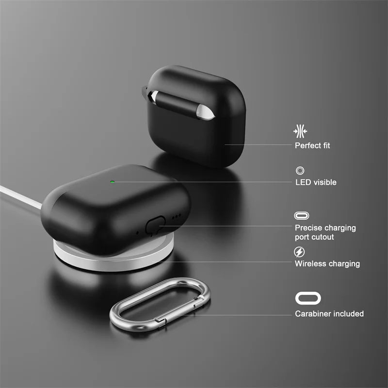 Case For Airpods Pro 3 silicone Protective Case Bluetooth Wireless Earphon Cover For Air pods Pro3/ Apple Air pods Pro 3 case