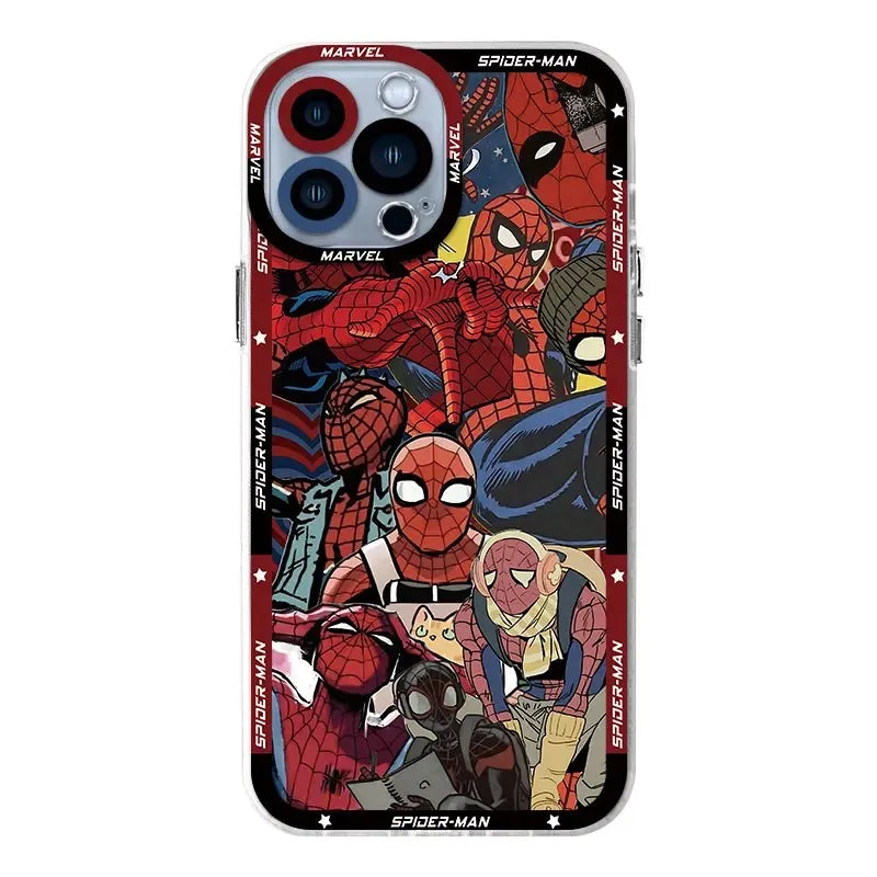cool cartoon S-Spiders ManS Phone Case For Samsung A07 A36 A26 A56 A16 A06 A55 A35 A25 A15 A05 A54 A34 A24 A14 A13 A53 A33 Cover