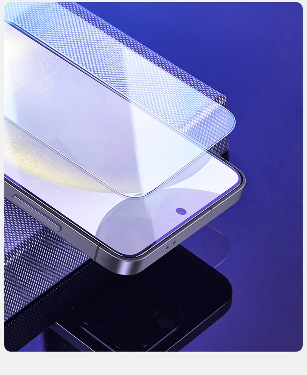 SmartDevil Dust-free Tempered Glass Film for Samsung S26 Ultra HD Clear Screen Protector for Samsung S25 S24 Anti-fingerprint