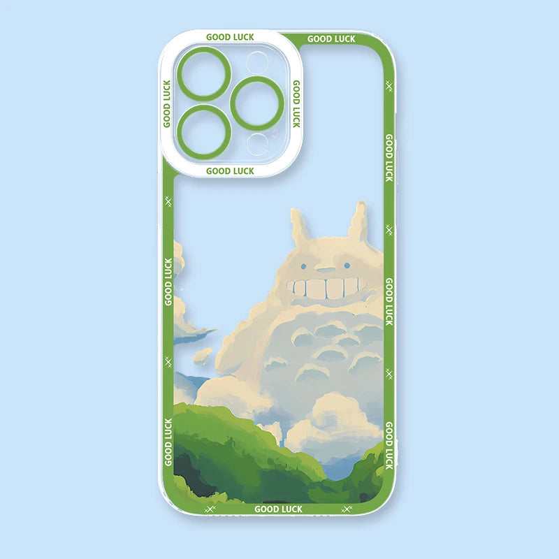 Phone Case For Samsung S26 S25 S24 S23 S22 S21 S20 FE Note20 Note10 Plus Ultra Lite Edge T-Totoros 5G Clear Soft TPU Cover