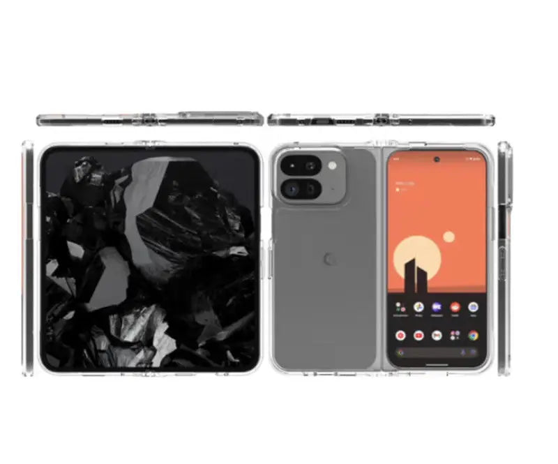 for Magsafe Case for Google Pixel 10 Pro Fold Transparent Acrylic Shockproof Wireless Charging Hard Cover for Pixel 10 9Pro Fold