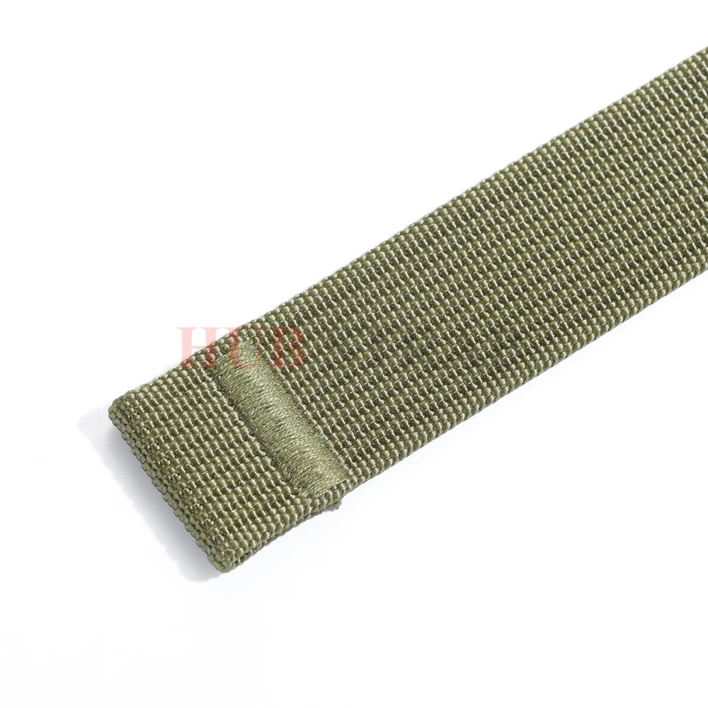 20mm Canvas Nylon Watch Strap For Omega for Swatch For Seiko Men Women Sport Washable Folding Buckle Watchband Watch Accessories