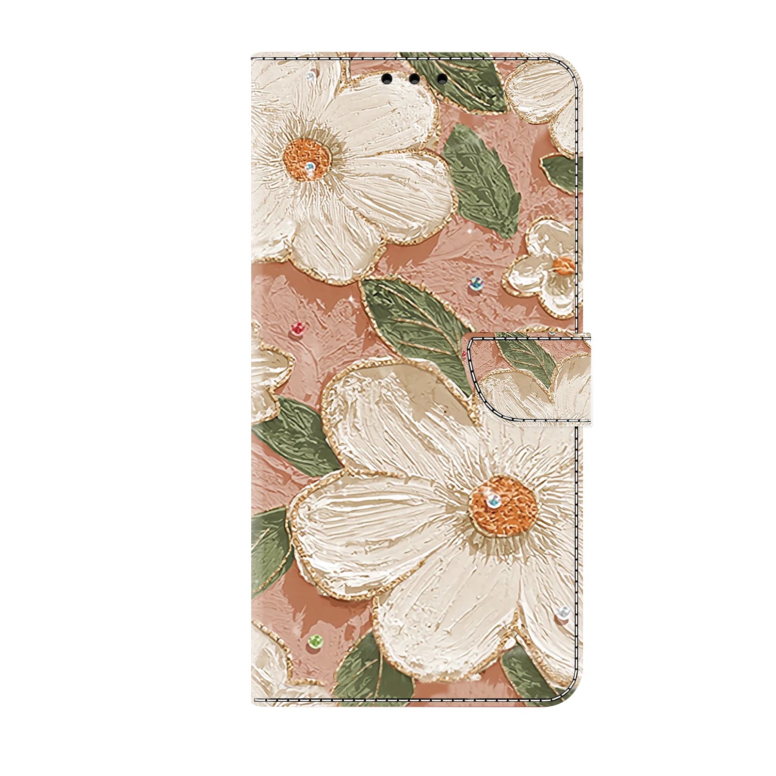 3D Magnetic Flip Leather Wallet Case For Samsung Galaxy S25 S24 S23 S22 S21 S20 S10 S10e S9 S8 Plus Ultra FE EDGE 4G/5G