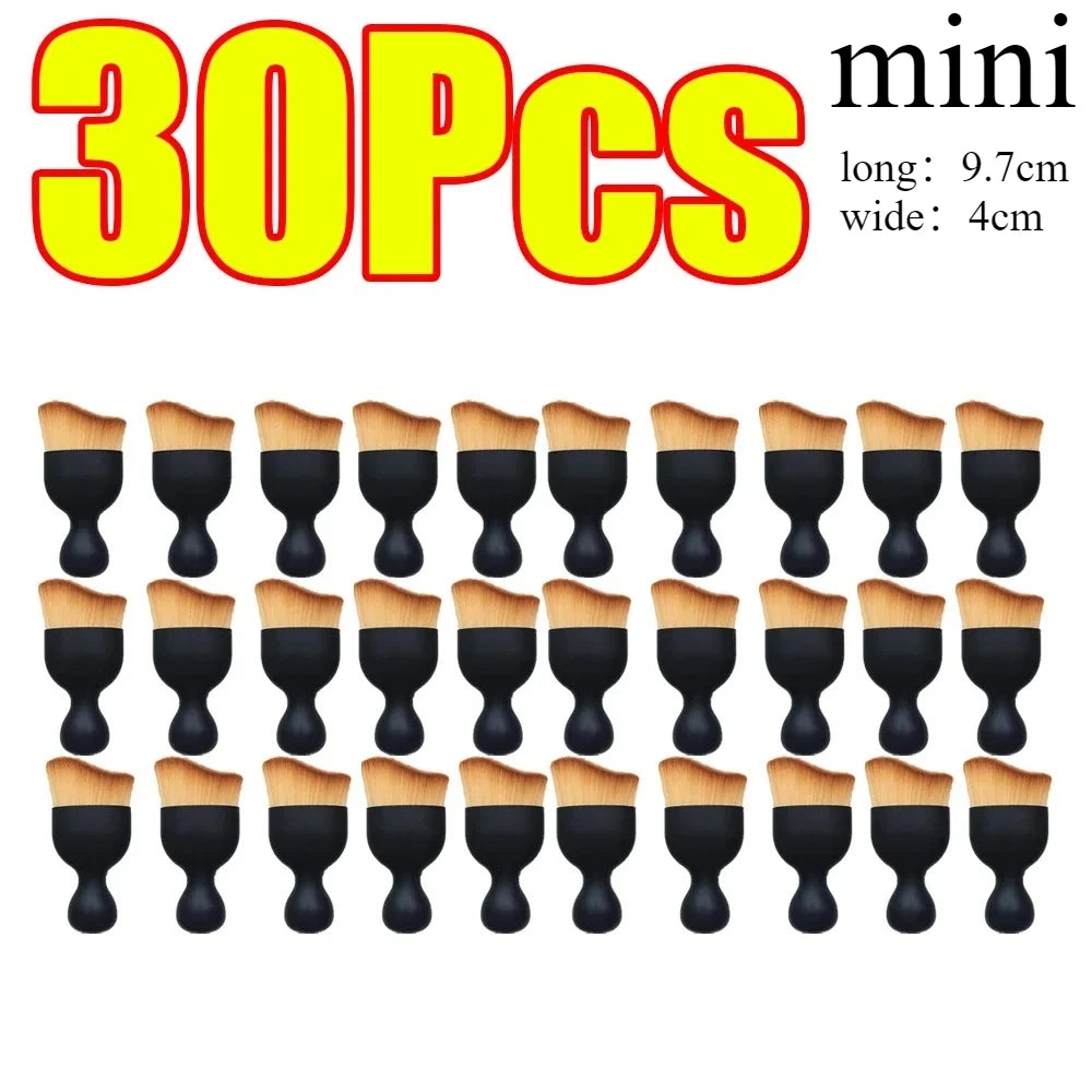 1-50Pcs Car Vent Cleaning Soft Brush Car Brush Gap Dust Removal Car Detailing Instrument Cleaning Brush for Home Cleaning