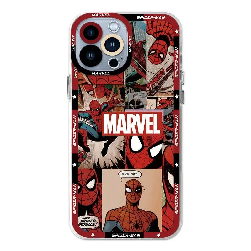 cool cartoon S-Spiders ManS Phone Case For Samsung A07 A36 A26 A56 A16 A06 A55 A35 A25 A15 A05 A54 A34 A24 A14 A13 A53 A33 Cover