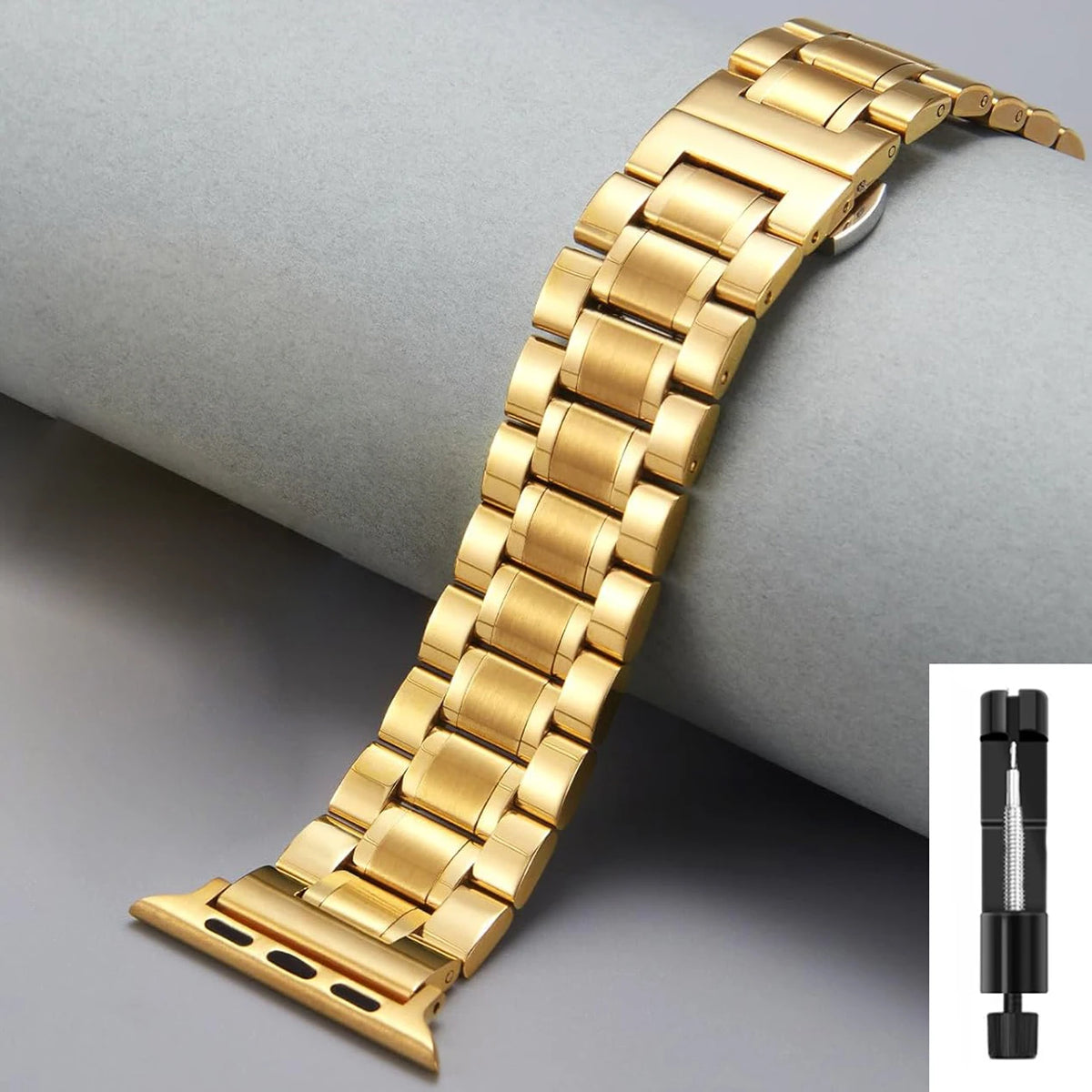 Stainless Steel Strap For Apple Watch Band Series 12/11/10/9/8/7/6/5/SE 3 Metal Bracelet For iWatch Ultra 4 49mm 45mm 44mm 46mm
