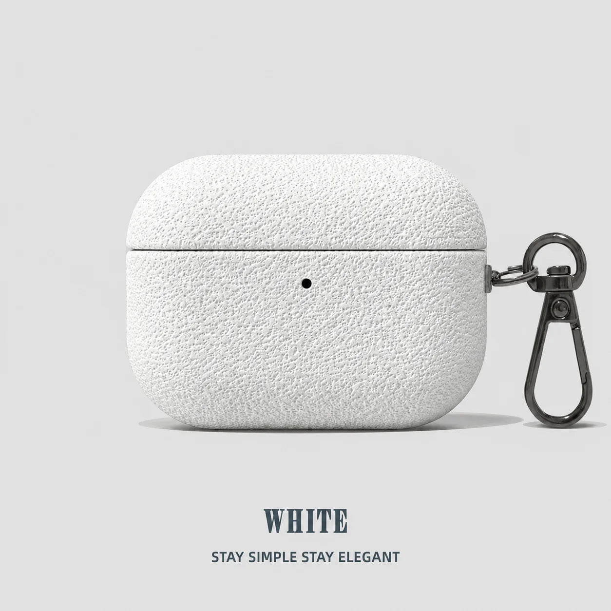PU Leather Hard Case for AirPods 1 2 3 Pro 4 Wireless Earbuds Protective Cover Shockproof Dustproof