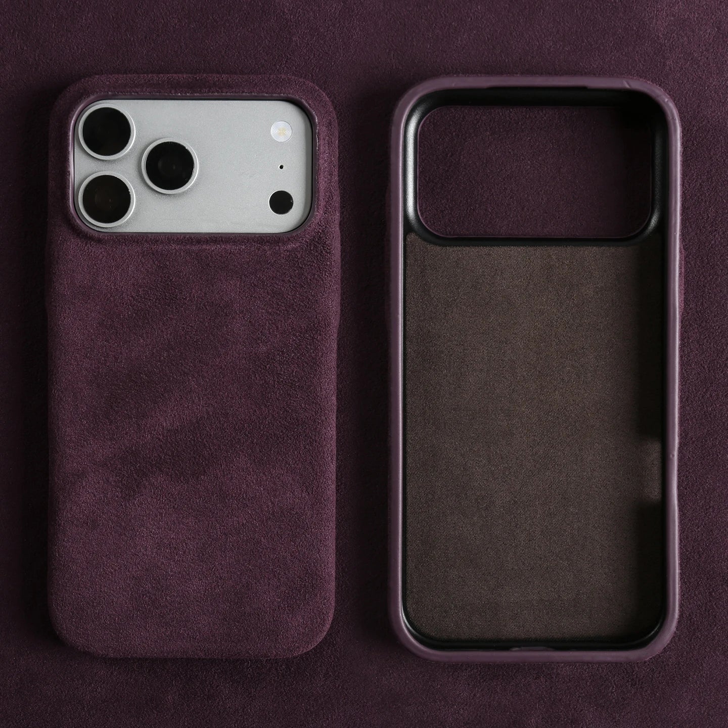 For Alcantara Premium Phone Case For iphone 17 Pro Max Air 16e 16 15 14 Plus 13 12 Mini 11 XR XS Max 7 8 Back Cover Case Shell
