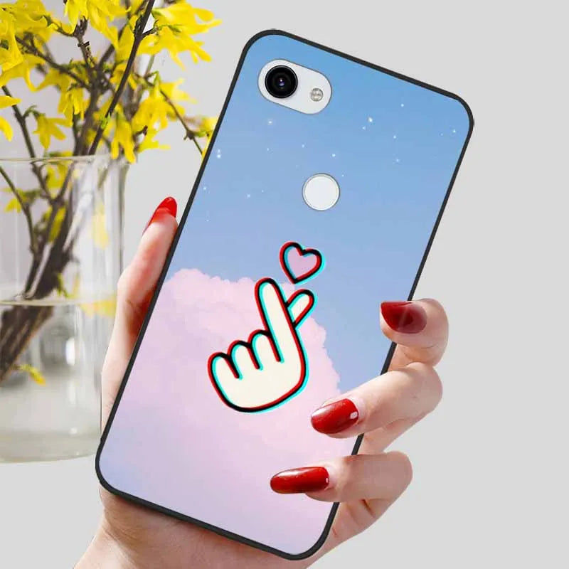 Phone Cases For Google Pixel 3a XL Case Shockproof Silicone Soft TPU Coque for Google Pixel 3 XL Pixel3 Pixel3A 3XL Bumper Cover