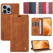 Wallet Magnetic Card Slot Cover Flip Leather Case For iPhone 16E 16 15 Pro Max 14 Plus 13 Mini 12 11 X XS XR SE2 SE3 8 7 6 2022