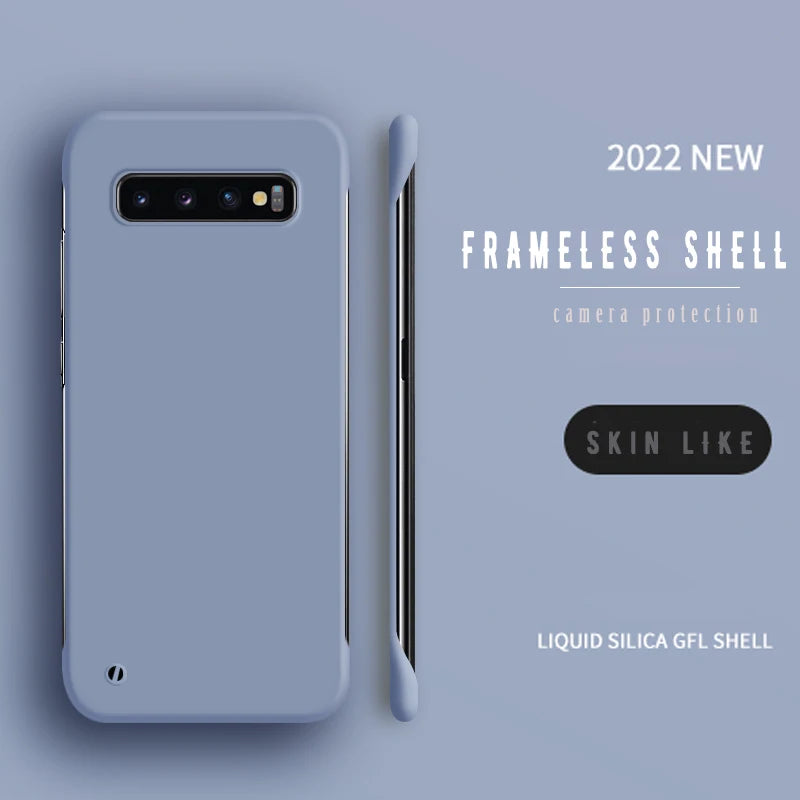 Designer Slim Thin Matte Phone Cover Case For Samsung S24 S23 S22 S21 S20 FE S10 Plus Bumper Note 20 Ultra 10 Plus Classic Cases
