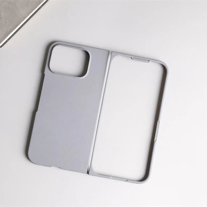 Sandstone Matte Hard PC Flip Phone Case for Google Pixel 9 Pro Fold Ultra Thin Anti-fall Full Protect Bumper for Pixel Fold 2