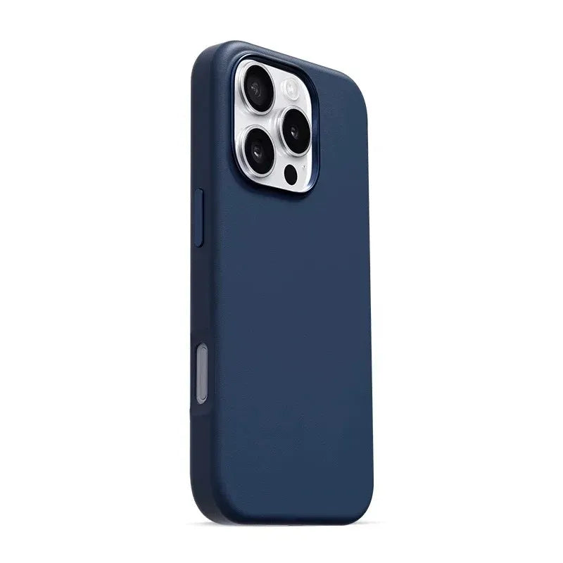 For Apple Magsafe Leather Case for IPhone 16 15 14 13 Pro Max Case Official Original Wireless Charging Magnetic Cover 17 Pro Max