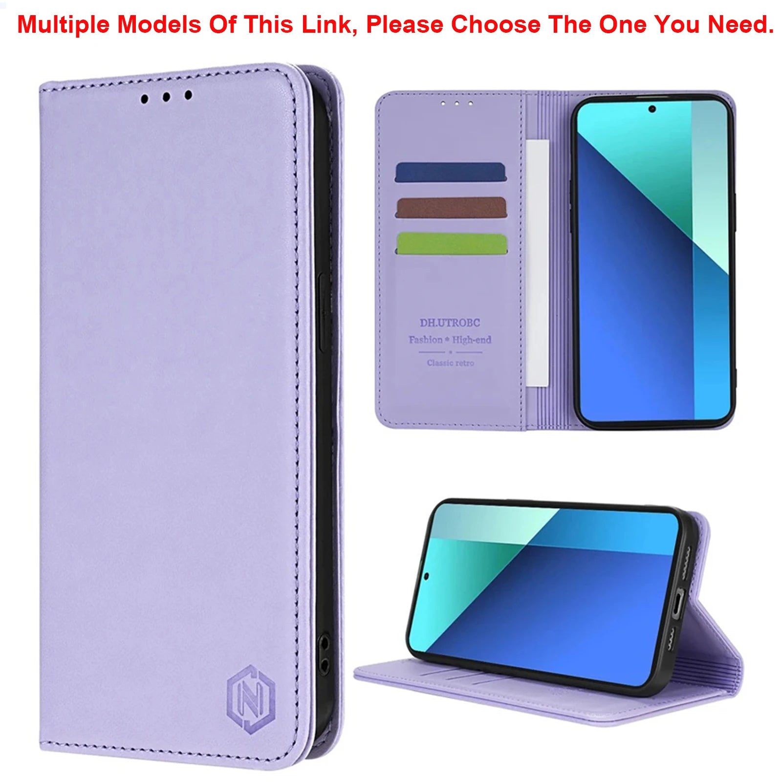Wallet Skin Magnetic Slot Flip Leather Phone Case For Samsung Galaxy S25 Ultra S24 FE S23 S22 S21 S20 S10 Plus A16 A35 A55