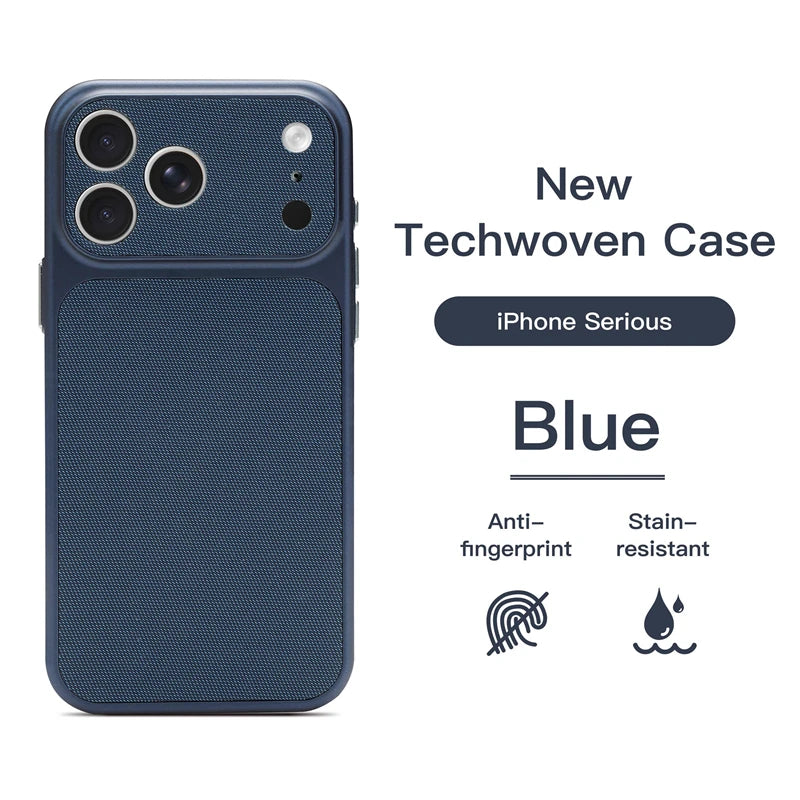 Luxury Business Diamond Pattern Leather Magnetic Case for iphone Air 12 13 14 15 16 17 Pro Max Retro Armor Shockproof Back Cover